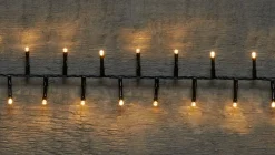 Intratuin Lichterkette außen 16 m mit 700 LEDs warmweiß| Weihnachtsbaumbeleuchtung