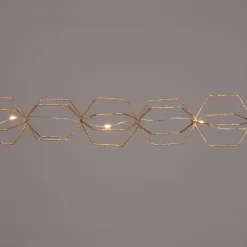 Intratuin Lichterkette gold 1,2 m mit 13 Lämpchen warmweiß| Motiv-Lichterketten