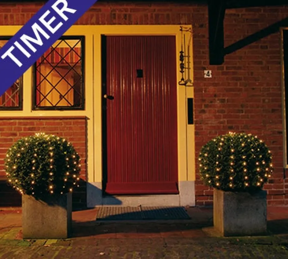 Intratuin Lichternetz für Buxus mit 120 LEDs warmweiß D 120 cm| Lichternetze