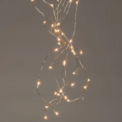 Intratuin Lichtkaskade für außen silber LED 8 x 4 m warmweiß| Lichtkaskaden