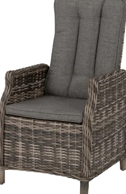 Intratuin Loungesessel Lima verstellbar grau| Loungesessel & -Stühle