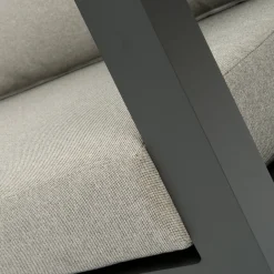 Intratuin Lounge-Set Nola 4-Sitzer Aluminium grau| Lounge-Sets|Lounge-Sets