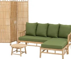 Intratuin Loungesofa Fleur 3-Sitzer Bambus| Loungesofas|Loungesofas