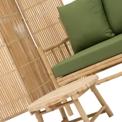 Intratuin Loungesofa Fleur 3-Sitzer Bambus| Loungesofas|Loungesofas