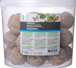 Intratuin Meisenknödel ohne Netz Eimer 30 St.| Gartenvögel|Vogelfutter