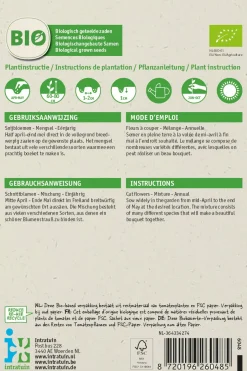 Intratuin Mischung Schnittblumen (Cutflowers Mixture) (BIO) Samen| Saatgut|Blühende Pflanzen