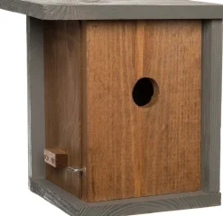 Intratuin Nistkasten für Blaumeise 18 x 15,8 x 20,3 cm| Gartenvögel|Vogelhäuser & Nistkästen