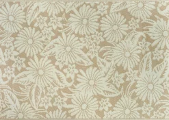 Intratuin Outdoor-Teppich Bloom beige 180 x 120 cm| Outdoor-Teppiche