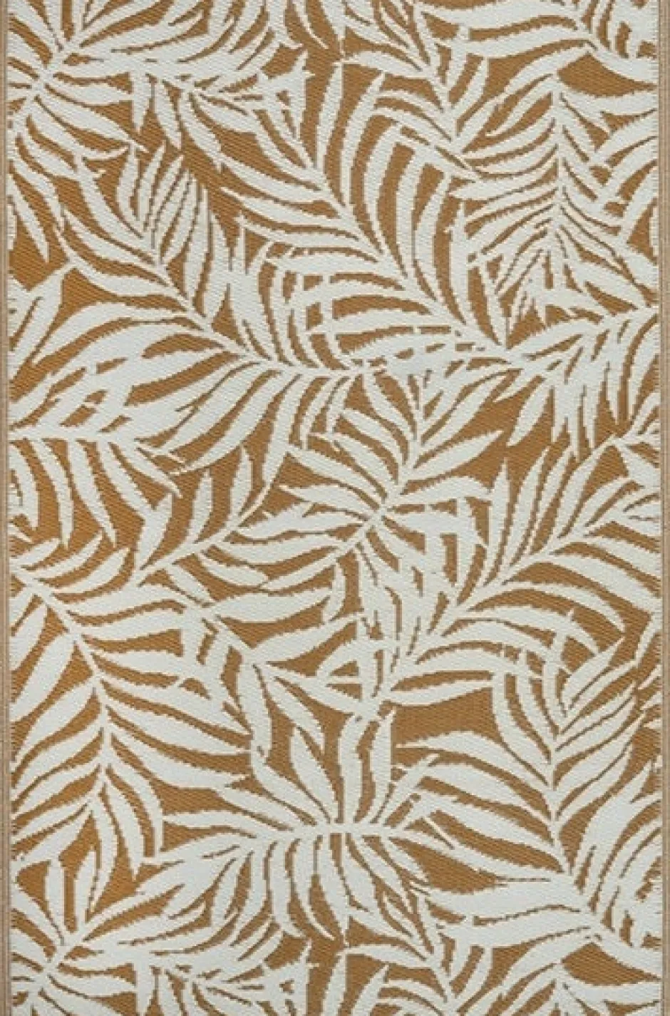 Intratuin Outdoor-Teppich Palm braun 120 x 180 cm| Outdoor-Teppiche