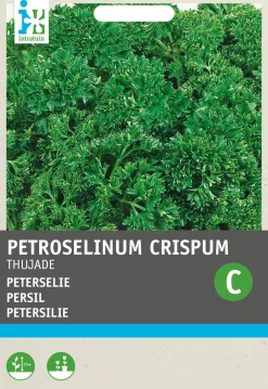 Intratuin Petersilie kraus dunkelgrün (Petroselinum Crispum 'Thujade') Samen| Kräutersamen|Saatgut