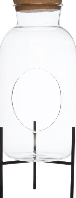 Intratuin Pflanzenständer schwarz D 15,5 H 15 cm| Blumenständer