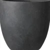 Intratuin Pflanzkübel Eiform D 51 H 50 cm anthrazit| Blumentöpfe|Blumentöpfe & Pflanzgefäße