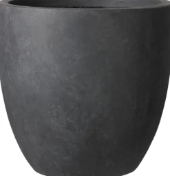 Intratuin Pflanzkübel Eiform D 28 H 27 cm anthrazit| Blumentöpfe|Blumentöpfe & Pflanzgefäße