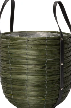 Intratuin Pflanzkorb Dewi grün D 29 H 41 cm| Pflanzkörbe|Blumentöpfe & Pflanzgefäße