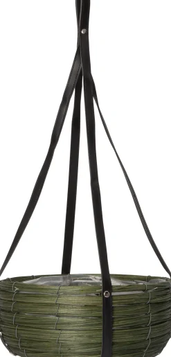 Intratuin Pflanzkorb Dewi grün D 29 H 47 cm| Pflanzkörbe|Blumentöpfe & Pflanzgefäße