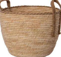 Intratuin Pflanzkorb Nine natur D 35 H 30 cm| Pflanzkörbe|Pflanzkörbe