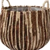 Intratuin Pflanzkorb Suan naturell / braun D 44 H 36 cm| Pflanzkörbe|Pflanzkörbe
