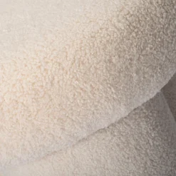 Intratuin Poef Suze wit D 44 H 44 cm| Poufs