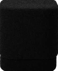 Intratuin Pouf Bobo schwarz 42 x 42 x 45 cm| Poufs