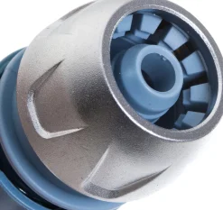 Intratuin Premium Schlauchverbinder 1/2 3/4 5/8 grau/blau| Gießen & Bewässerung|Gartenschlauch Zubehör