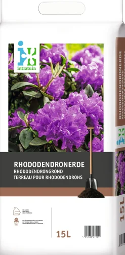 Intratuin Rhododendronerde 15 l| Pflanzerde & Substrat|Gartenerde