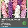 Intratuin Rittersporn (Delphinium ajacis) Blumensamen-Mischung| Saatgut|Blühende Pflanzen