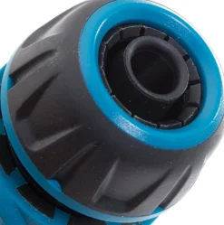 Intratuin Schlauchverbinder 1/2" schwarz/blau| Gießen & Bewässerung|Gartenschlauch Zubehör