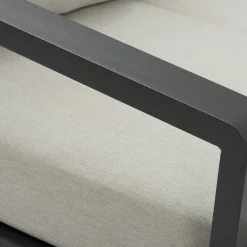 Intratuin 6-Sitzer Loungeset Marseille Aluminium anthrazit| Lounge-Sets|Lounge-Sets