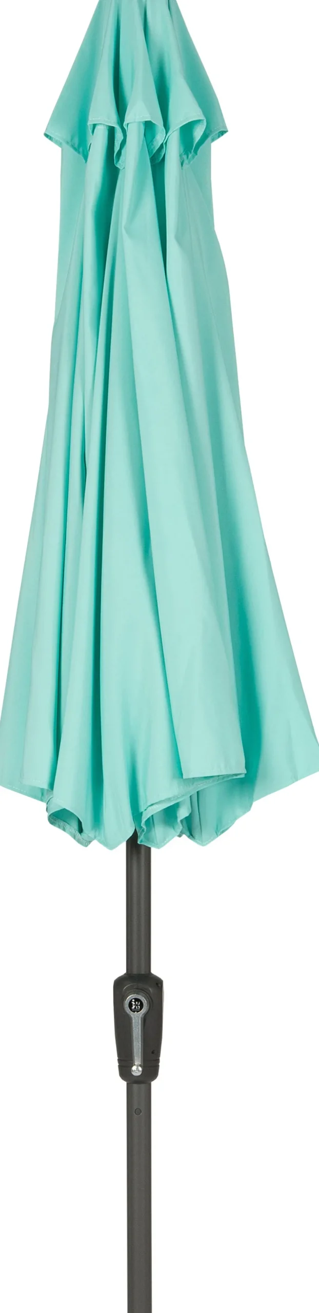 Intratuin Sonnenschirm Trinidad hellblau 80+UV D 250 cm| Sonnenschirme