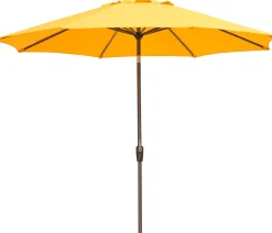 Intratuin Sonnenschirm Trinidad gelb 80+UV D 250 cm| Sonnenschirme