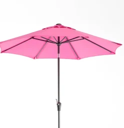 Intratuin Sonnenschirm Trinidad D 250 cm 80+UV rosa| Sonnenschirme