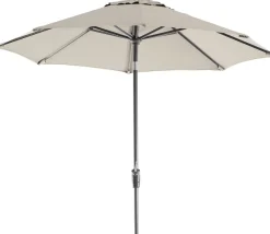 Intratuin Sonnenschirm Trinidad creme 80+UV D 250 cm| Sonnenschirme