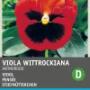 Intratuin Stiefmütterchen (Viola wittrockiana 'Abendglut') Blumensamen| Saatgut|Blühende Pflanzen