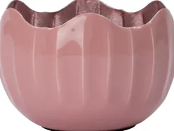 Intratuin Teelichthalter Sten rosa D 10 H 7 cm| Teelichthalter|Kerzenständer