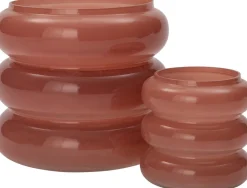 Intratuin Teelichthalter Tom braun D 10 H 10 cm| Teelichthalter