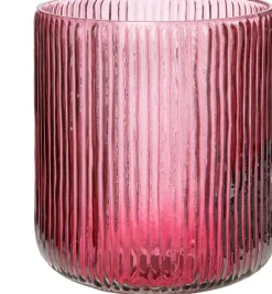 Intratuin Teelichthalter Yi rosa D 15 H 17 cm| Teelichthalter