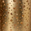 Intratuin Teelichthalter Punkte Abigail gold mit LED D 9 H 12 cm| Led Kerzen