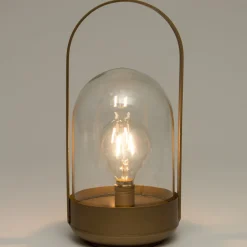 Intratuin Tischleuchte gold 16,5 x 15,5 x 35,5 cm| Tischleuchten