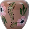 Intratuin Vase Shain rosa D 20 H 20 cm| Vasen & Krüge|Blumentöpfe & Pflanzgefäße