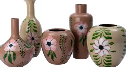 Intratuin Vase Shain rosa D 20 H 20 cm| Vasen & Krüge|Blumentöpfe & Pflanzgefäße