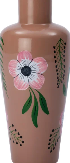 Intratuin Vase Shain rosa D 14 H 34 cm| Vasen & Krüge|Blumentöpfe & Pflanzgefäße