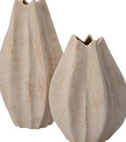 Intratuin Vase Sil beige D 20 H 40,5 cm| Vasen & Krüge|Blumentöpfe & Pflanzgefäße