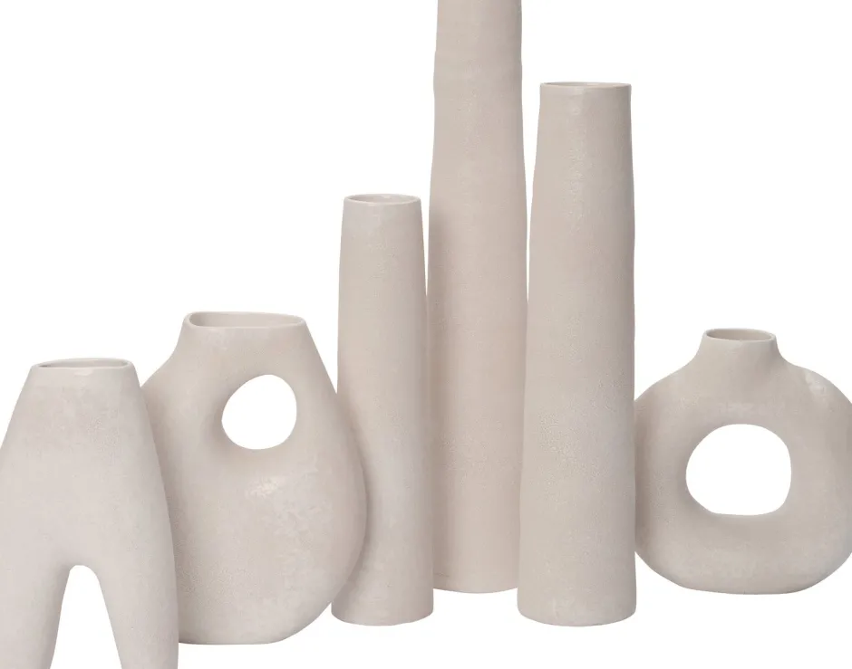 Intratuin Vase Umeo weiß D 10 H 40 cm| Vasen & Krüge|Blumentöpfe & Pflanzgefäße