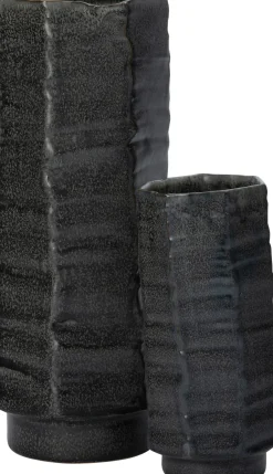 Intratuin Vase Ven grau D 11,5 H 25 cm| Vasen & Krüge|Blumentöpfe & Pflanzgefäße