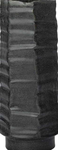 Intratuin Vase Ven grau D 16,5 H 40 cm| Vasen & Krüge|Blumentöpfe & Pflanzgefäße