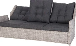 Intratuin verstellbares Loungesofa 3-Sitzer Sanur braun| Loungesofas|Loungesofas