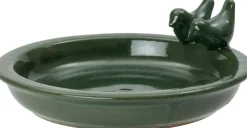 Intratuin Vogelbad / Trinkschale Emmy grün D 32 H 11 cm| Gartenvögel|Vogeltränken & Vogelbäder