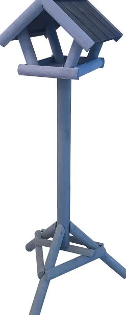 Intratuin Vogelfutterhaus grau 49 x 56 x 125 cm| Gartenvögel|Vogelfutterhäuser