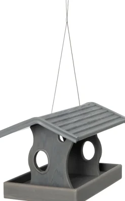 Intratuin Vogelfutterhaus grau 32 x 20,5 x 20 cm| Gartenvögel|Vogelfutterhäuser