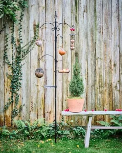 Intratuin Vogelfutterständer H 225 cm| Gartenvögel|Vogelfutterhäuser